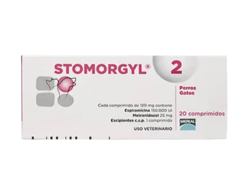 Stomorgyl 2 Caixa 20 comprimidos